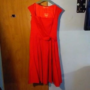 SisJuly red dress size Large